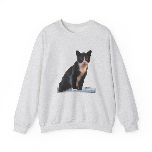 Cat from Hydra - Unisex 50/50 Crewneck Sweatshirt