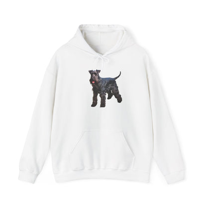 Kerry Blue Terrier 50/50 Hooded Sweatshirt