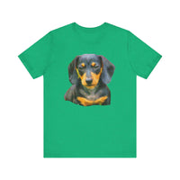 Dachshund 'Doxie #2' Unisex Jersey Short Sleeve Tee