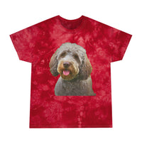 Lagotto Romagnolo 'Italian Truffle Dog' Unisex Tie Dye Tee
