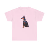 Doberman Pinscher #2 - Unisex Heavy Cotton Tee