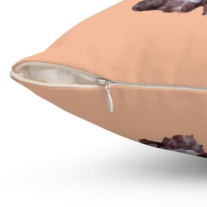 Charming Benny: German Shorthaired Pointer Throw Pillow