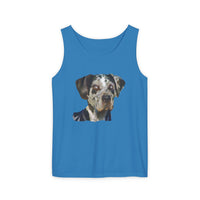 American Leopard Hound  Unisex Relaxed Fit Ringspun Cotton Tank Top