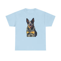 Blue Heeler - Australian Cattle Dog 'Baily' Unisex Heavy Cotton Tee