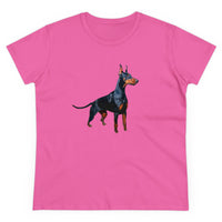 Doberman Pinscher #1   --  Women's Midweight Cotton Tee