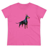 Doberman Pinscher #1   --  Women's Midweight Cotton Tee