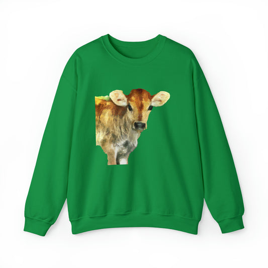 Jersey Calf - Unisex 50/50  Crewneck Sweatshirt