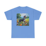 Bluetick Coonhound -- Unisex Heavy Cotton Tee