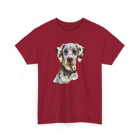 Dalmatian 'Impressionistic' Unisex Heavy Cotton Tee