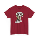 Dalmatian 'Impressionistic' Unisex Heavy Cotton Tee