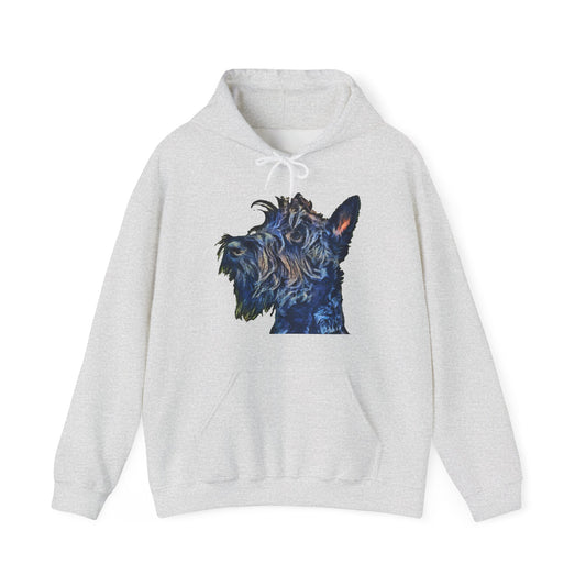 Scottish Terrier 'Scotie' Unisex 50/50 Hooded Sweatshirt