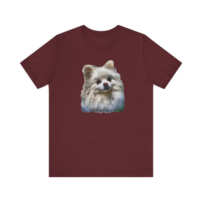 Pomeranian 'Snowball' Unisex Jersey Short Sleeve Tee