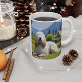 Hungarian Komondor Ceramic Mug 11oz - Sip in Style