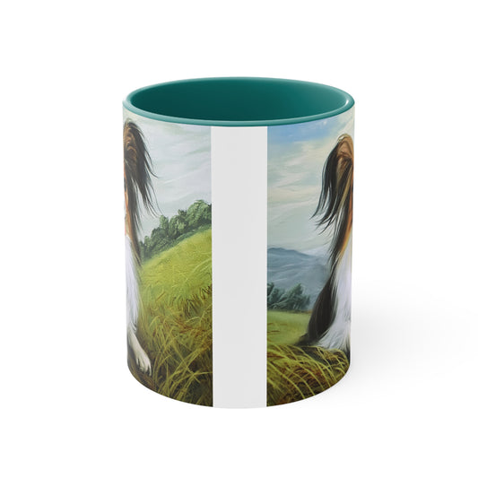 Papillon #2 - 11oz Ceramic Accent Mug