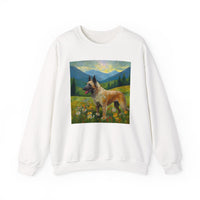 Belgian Laekenois Unisex 50/50 Crewneck Sweatshirt