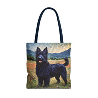 Croatian Sheepdog - Polyester Tote Bag (AOP)