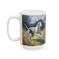 Whippet  --  Ceramic Mug, (11oz, 15oz)