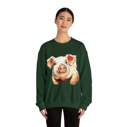 Pig 'Petunia' Unisex 50/50 Crewneck Sweatshirt