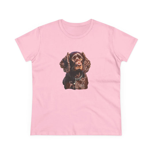 Boykin Spaniel Women's Midweight Cotton Tee