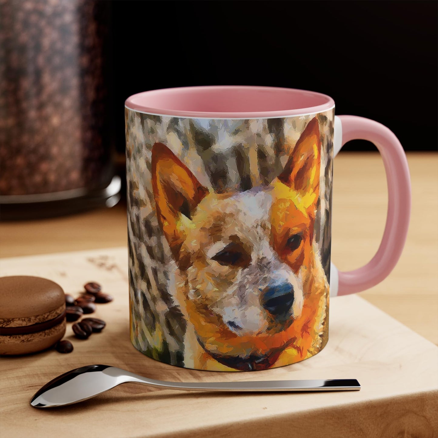 Australian Cattle Dog 'Red Heeler #2' Accent Mug