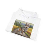 Czechoslovakian Vlcak Unisex 50/50 Hooded Sweatshirt