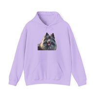 Keeshond - Unisex 50/50 Hooded Sweatshirt