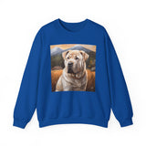 Chinese Shar-Pei Unisex 50/50 Crewneck Sweatshirt
