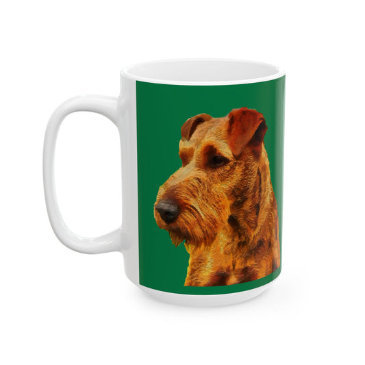 Irish Terrier 'Jocko' Ceramic Mug