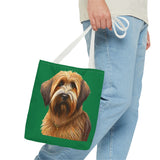 French Briard Tote Bag (AOP)