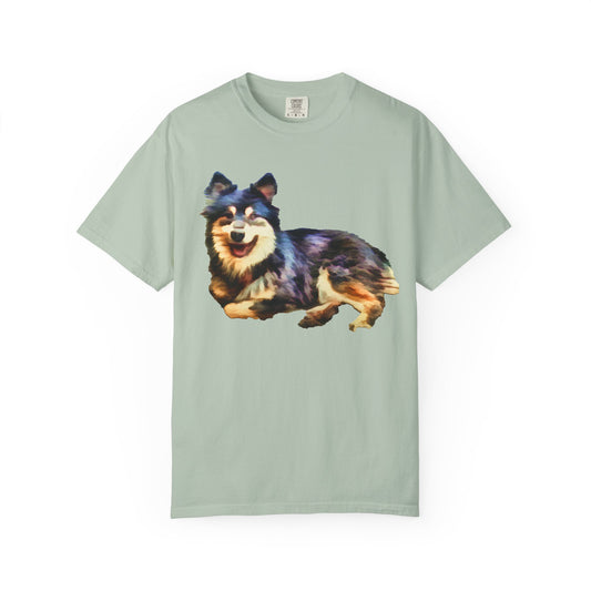Finnish Lapphund Unisex Relaxed Fit Garment-Dyed T-shirt