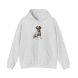 Braque du Bourbonnais Unisex 50/50 Hooded Sweatshirt