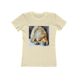 Golden Retriever 'Zuko' Women's Slim Fit T-Shirt