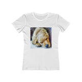 Golden Retriever 'Zuko' Women's Slim Fit T-Shirt