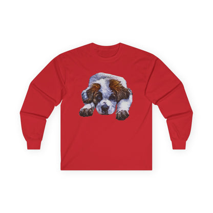 St. Bernard 'Son'Tuc' Unisex Cotton Long Sleeve Tee