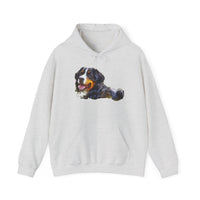 Bernese Mountain Dog - #1  -  Unisex 50/50 Hooded Sweatshirt