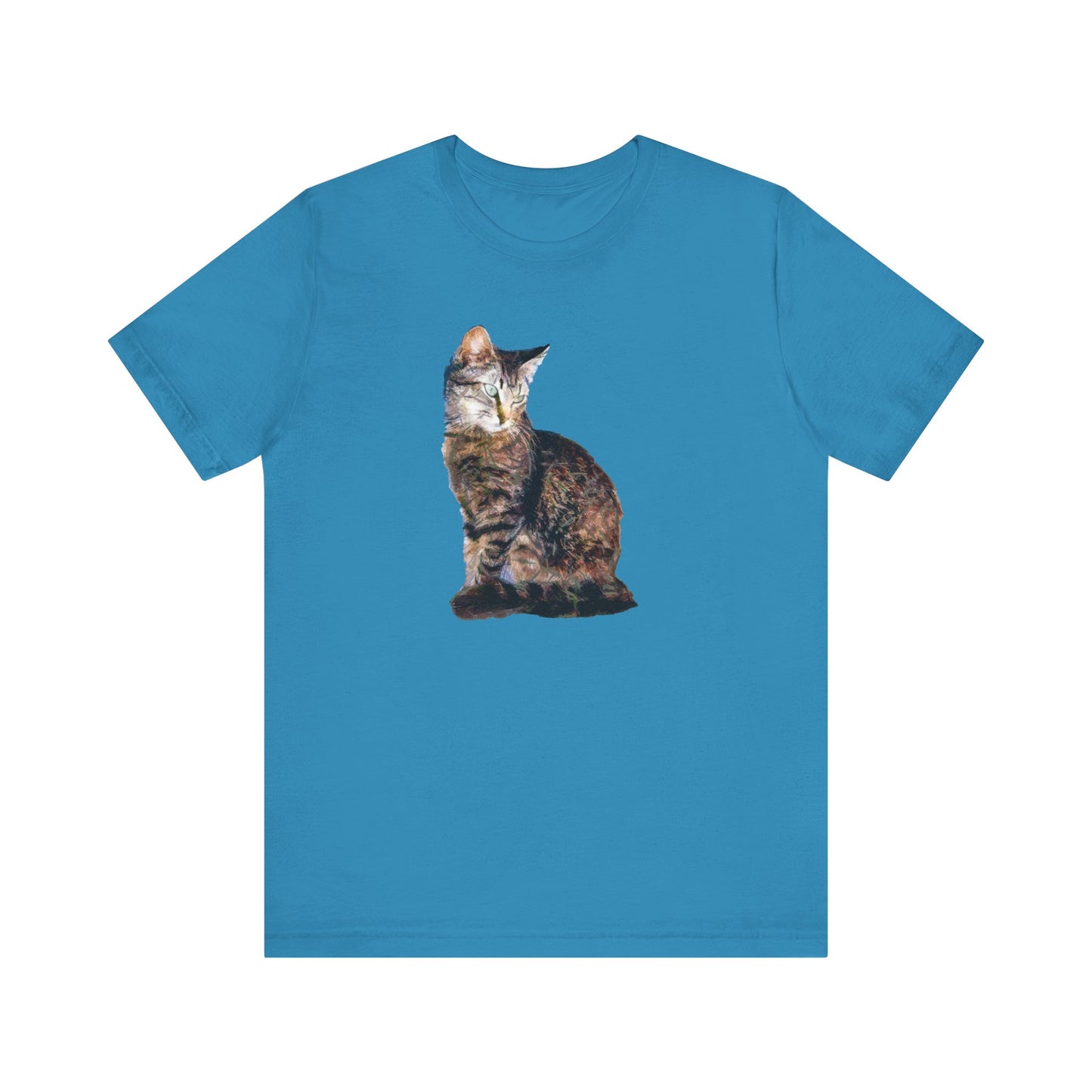 Cat 'Teris of Tinos - Greece' Unisex Jersey Short Sleeve Tee