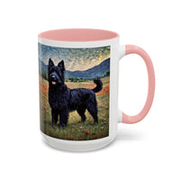 Croatian Sheepdog - Ceramic Accent Coffee Mug - Two sizes