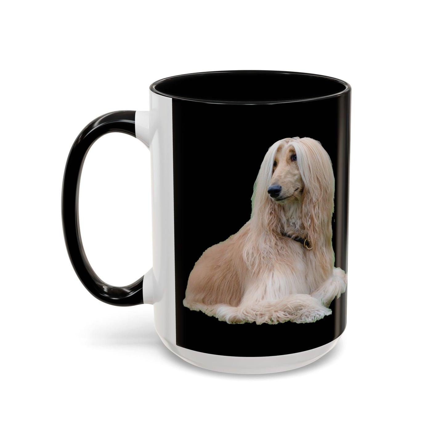 Afghan Hound Accent Coffee Mug - Elegance in Every Sip