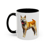 Akita - Ceramic Accent Coffee Mug - 2 Sizes