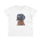 Bavarian Mountain Scent Hound Women's Midweight Cotton Tee