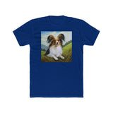 Papillon #2  - Mens Fitted Cotton Crew Tee