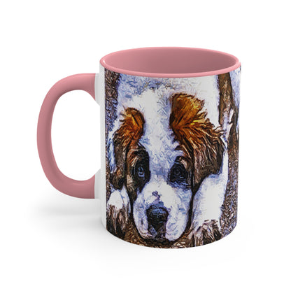 St. Bernard 'Sontuc' Accent Coffee Mug - Your Morning Companion