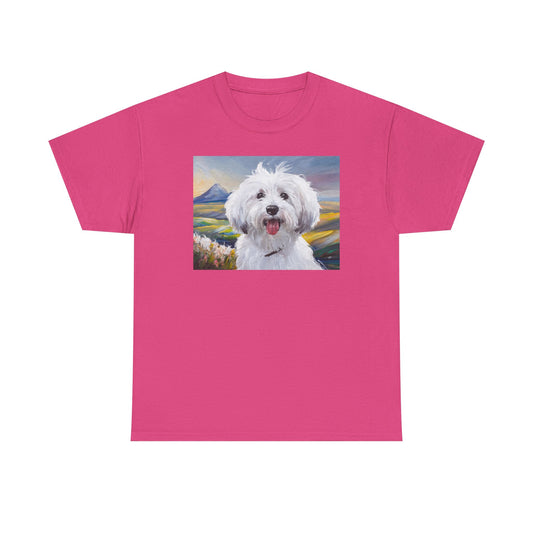 Coton de Tulear Heavy Cotton Tee - Embrace Comfort
