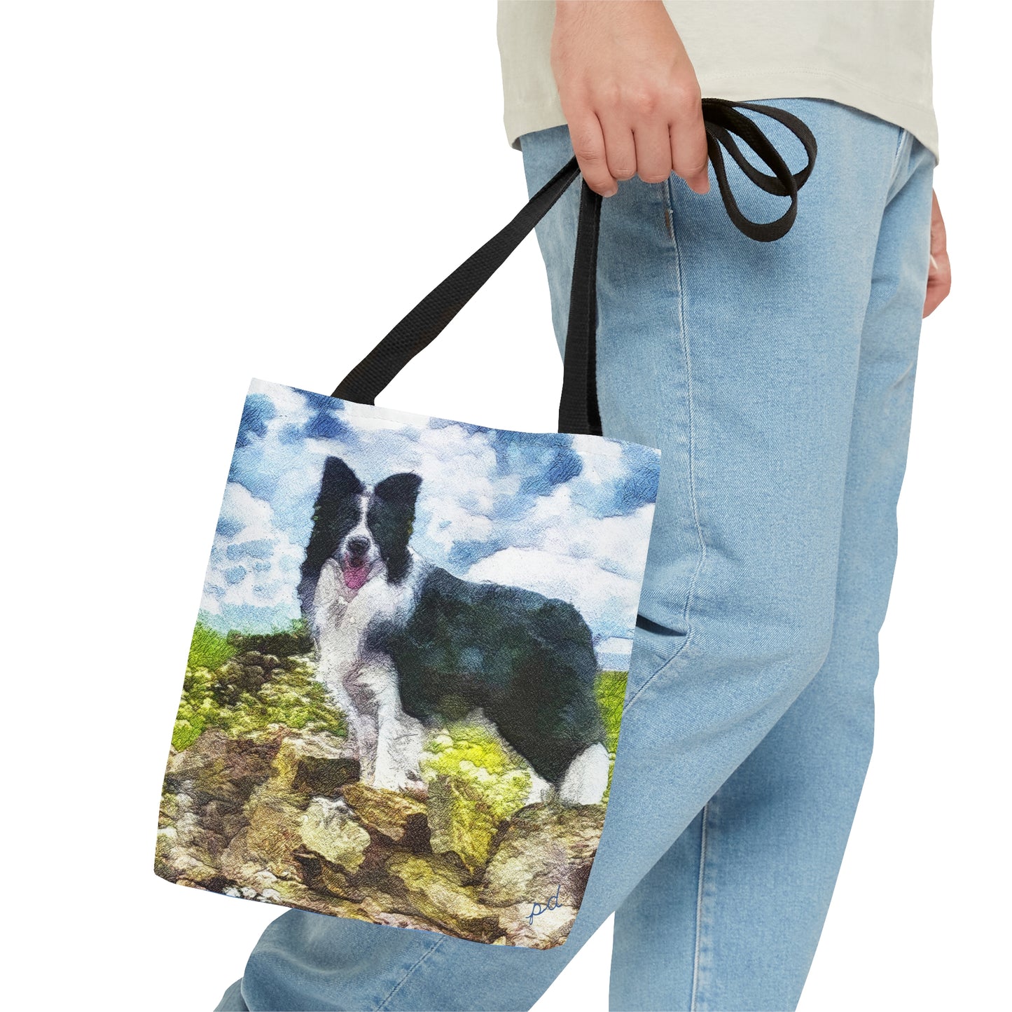 Border Collie '#1' - Tote Bag