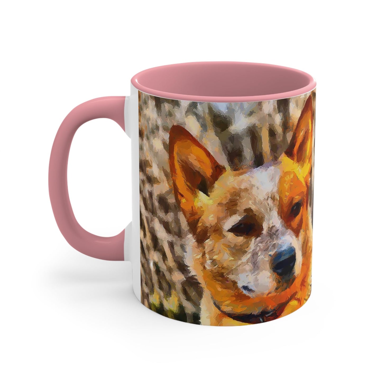 Australian Cattle Dog 'Red Heeler #2' Accent Mug