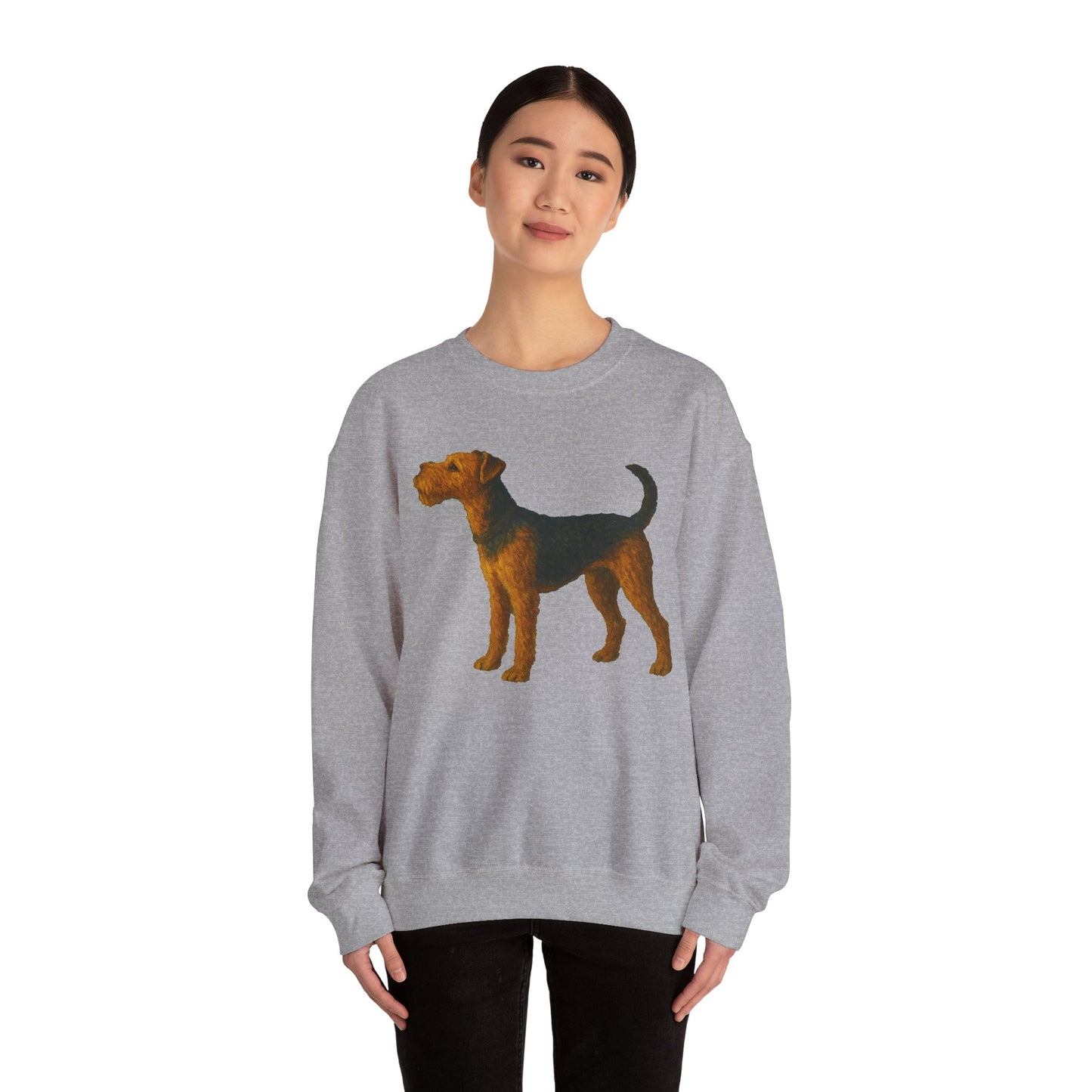 Airedale Terrier #2 Unisex 50/50 Crewneck Sweatshirt