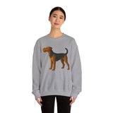 Airedale Terrier #2 Unisex 50/50 Crewneck Sweatshirt