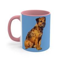 Border Terrier 'Andrew' Ceramic Accent Coffee Mug, 11oz