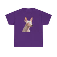 Xoloitzcuintli 'Mexican Hairless' Unisex Heavy Cotton Tee