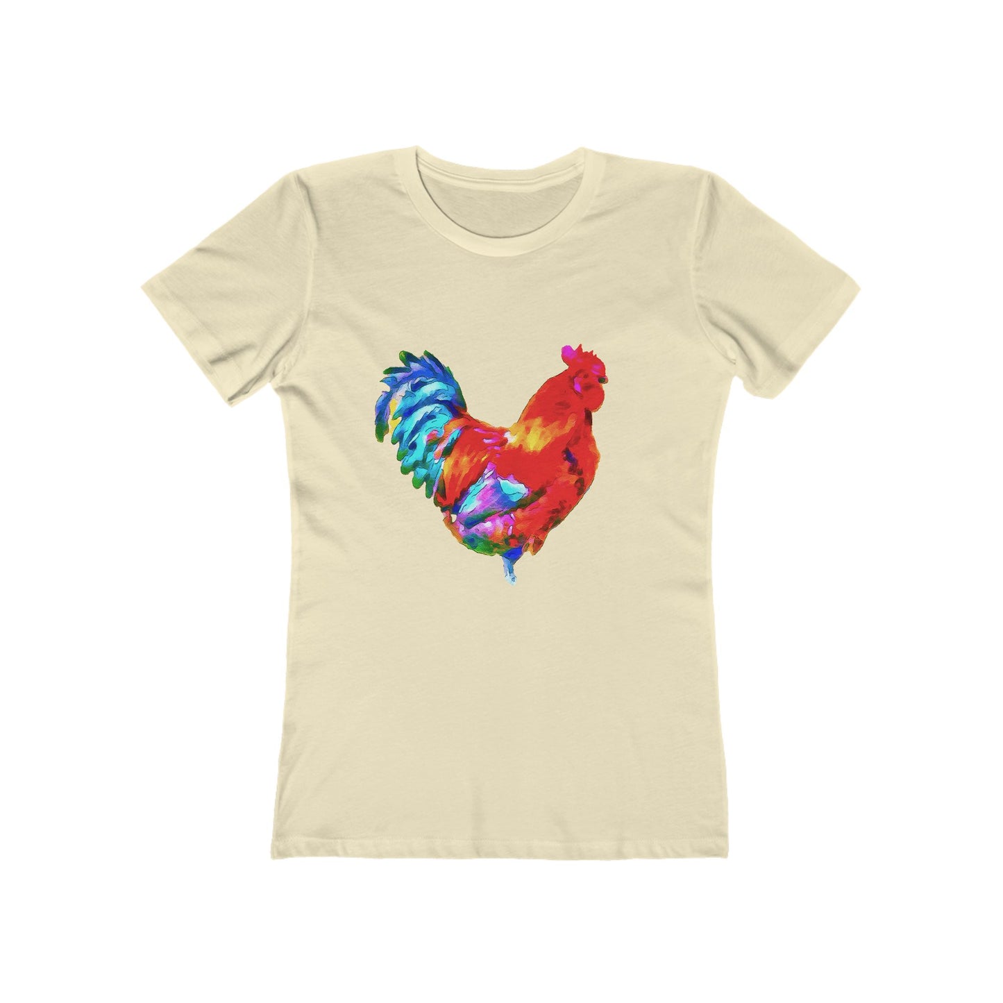 Rooster 'Craw' - Women's Slim Fit Ringspun Cotton T-Shirt